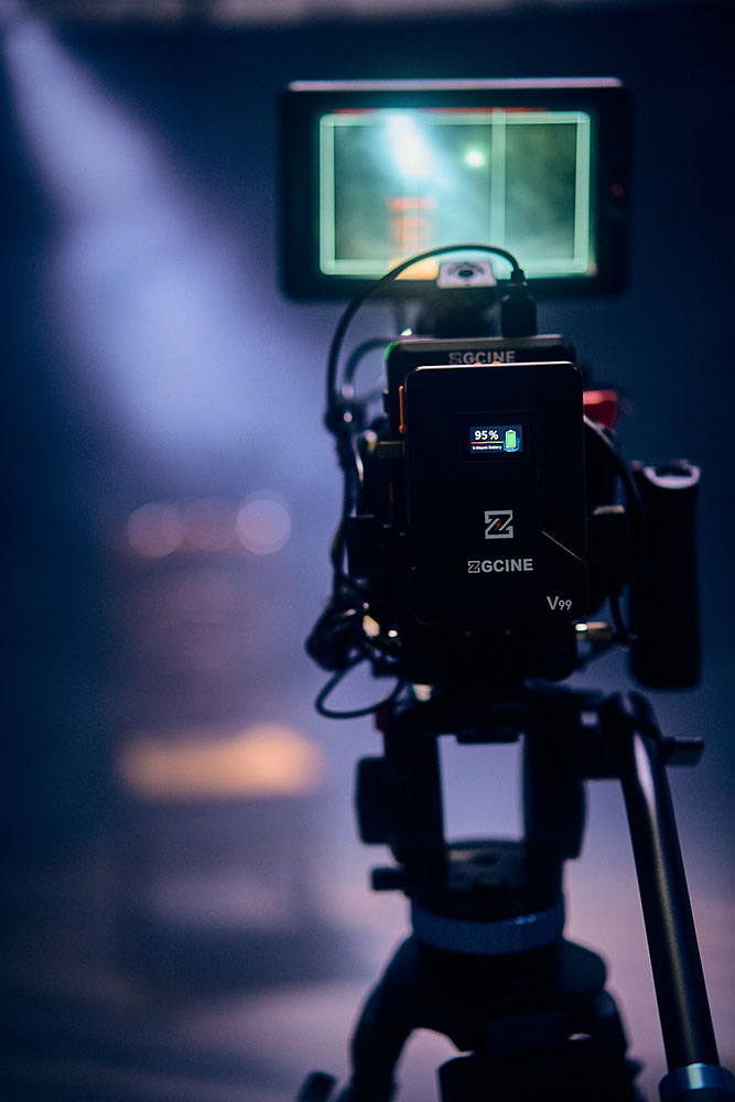 Behind the scenes