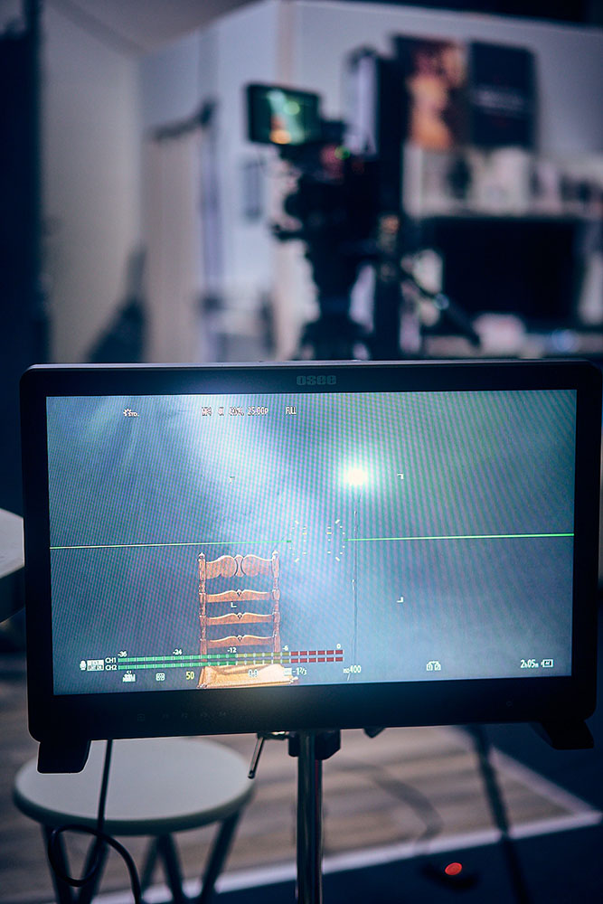 Behind the scenes