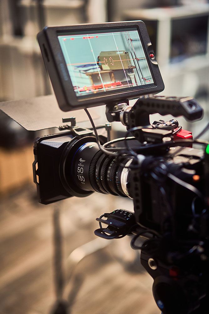 Behind the scenes