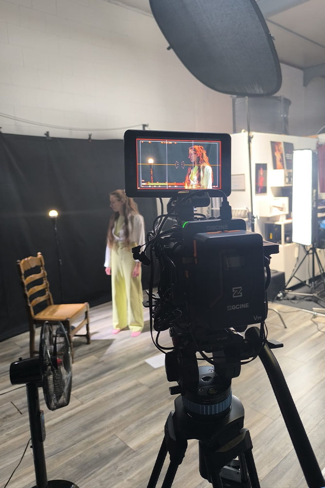 Behind the scenes