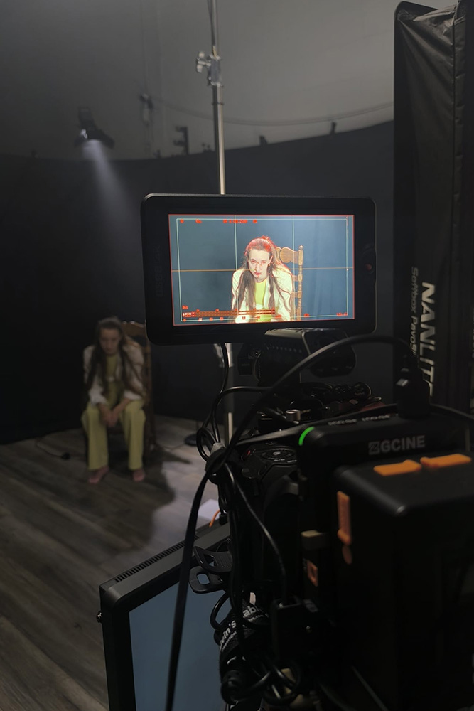 Behind the scenes