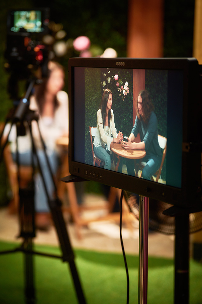 Behind the scenes