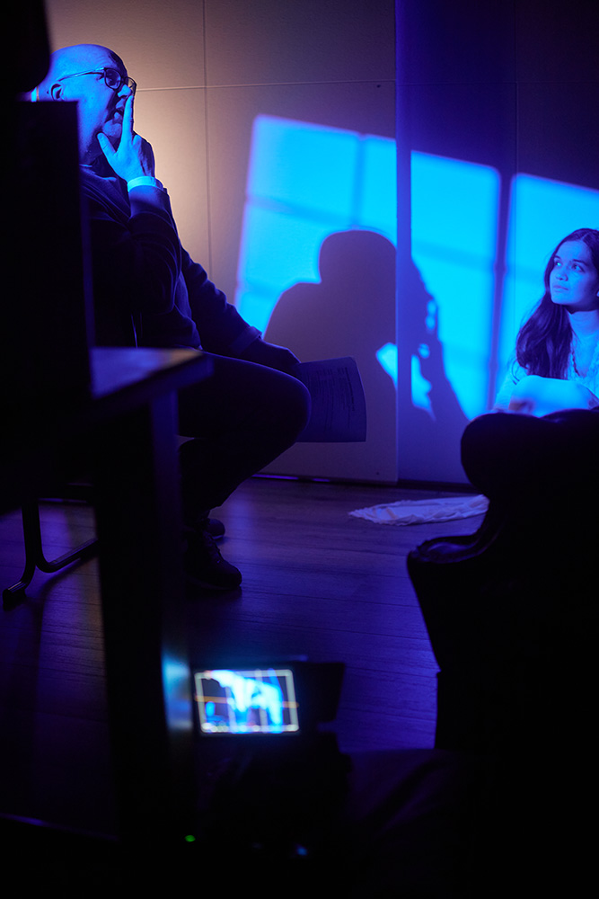 Behind the scenes